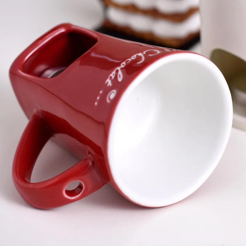 Chocolate Fondue Mug Melting C - Fondue Pot Ceramic recension och pris