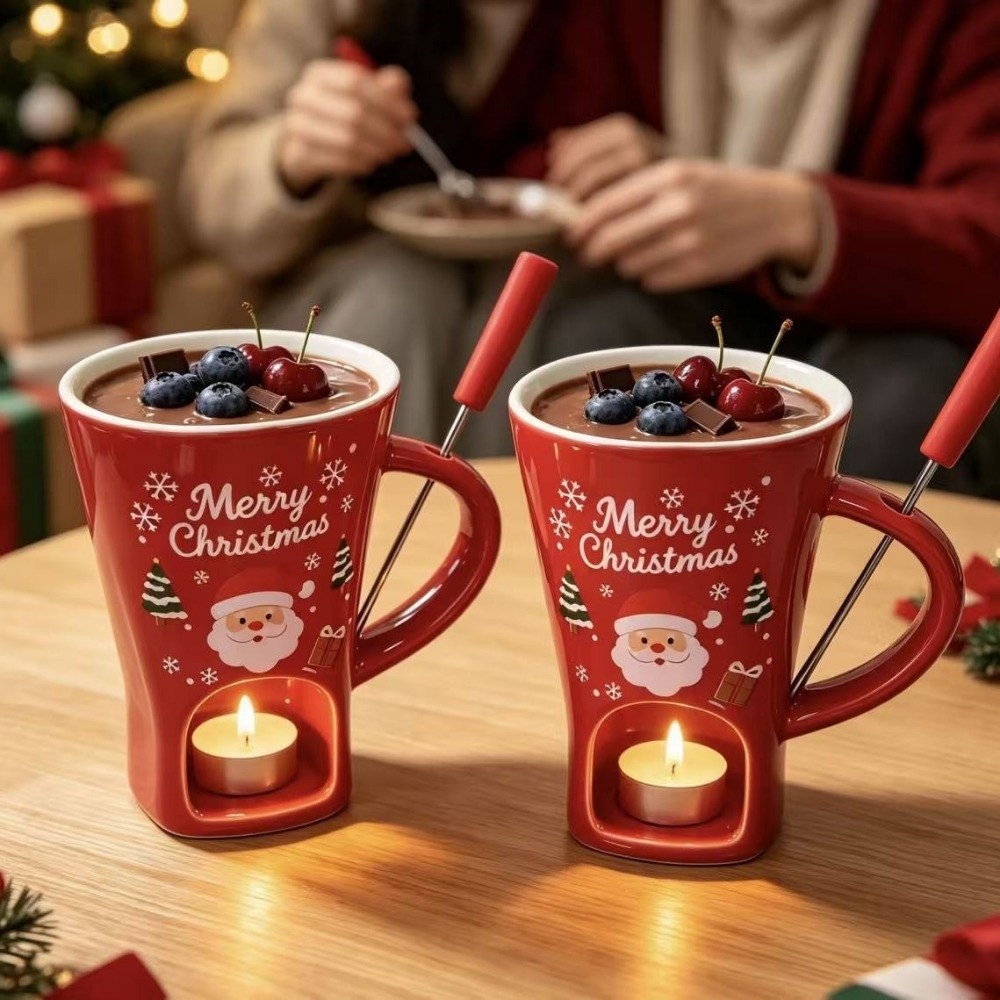 Ceramic Chocolate Melting Cup  - Fondue Pot Ceramic recension och pris