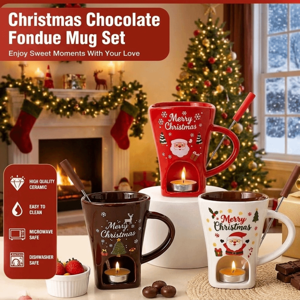 Ceramic Chocolate Melting Cup  - Fondue Pot Ceramic recension och pris