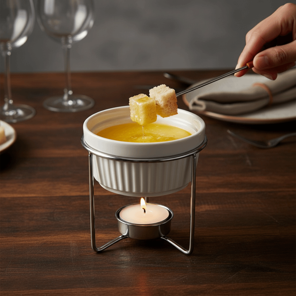 Ceramic Butter Warmer Fondue P - Fondue Pot Ceramic recension och pris