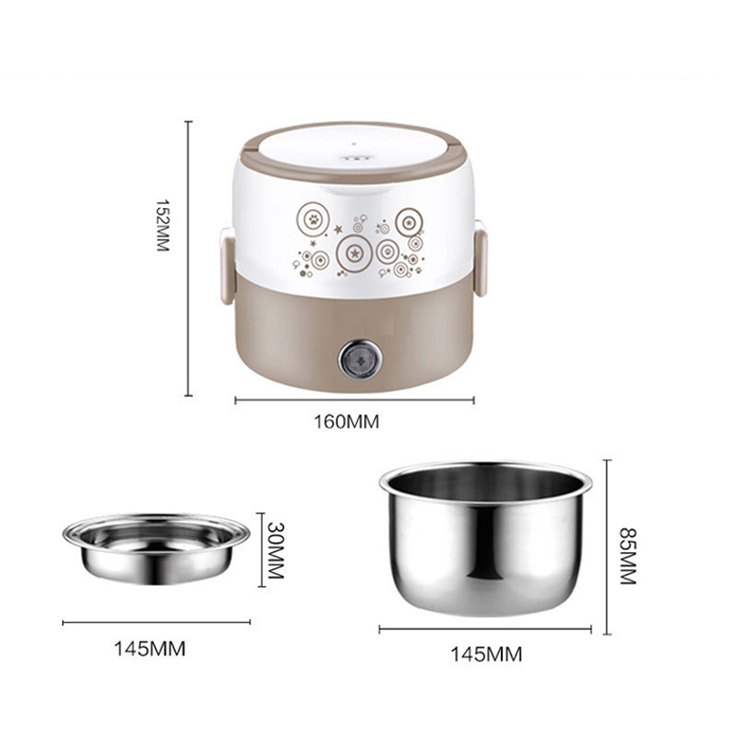 220V Stainless Steel Electric  - Home Cooking Heater recension och pris