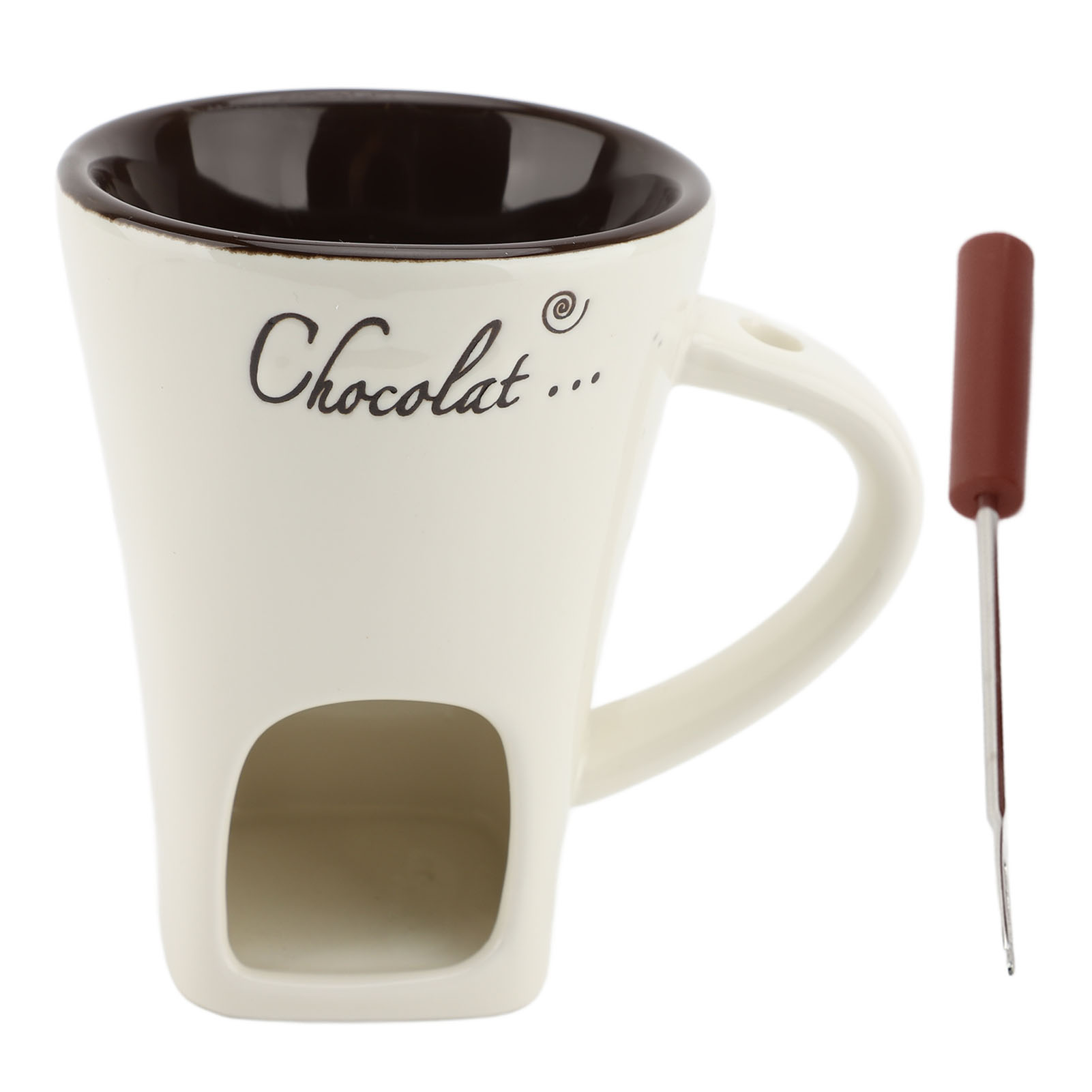 Chocolate Melting Fondue Mug C - Fondue Pot Ceramic recension och pris