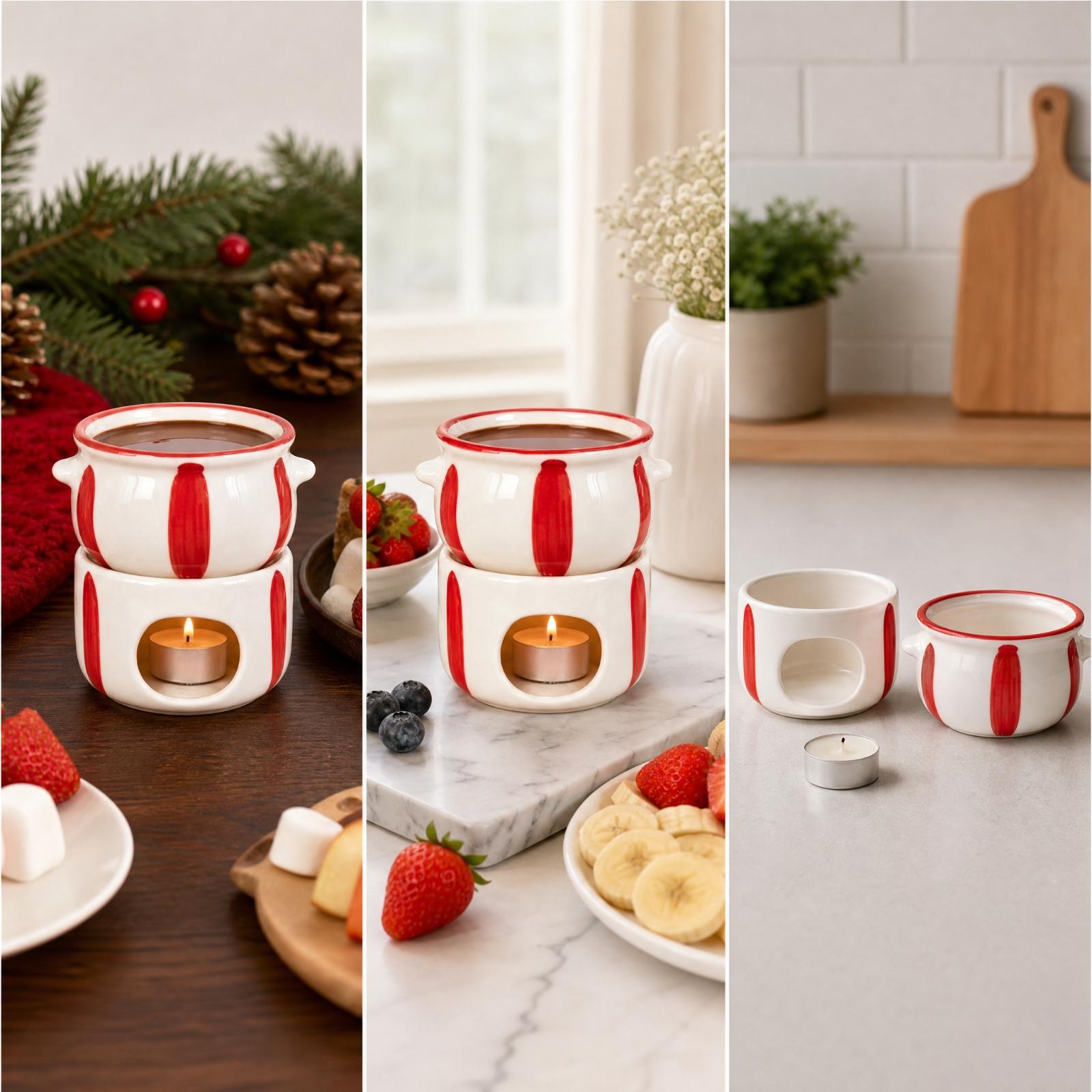 Ceramic Chocolate Fondue Melti - Fondue Pot Ceramic recension och pris