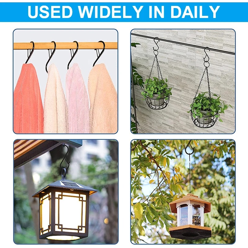 10 /100pcs Metal Hanging Hooks - Dosa Pan Iron recension och pris