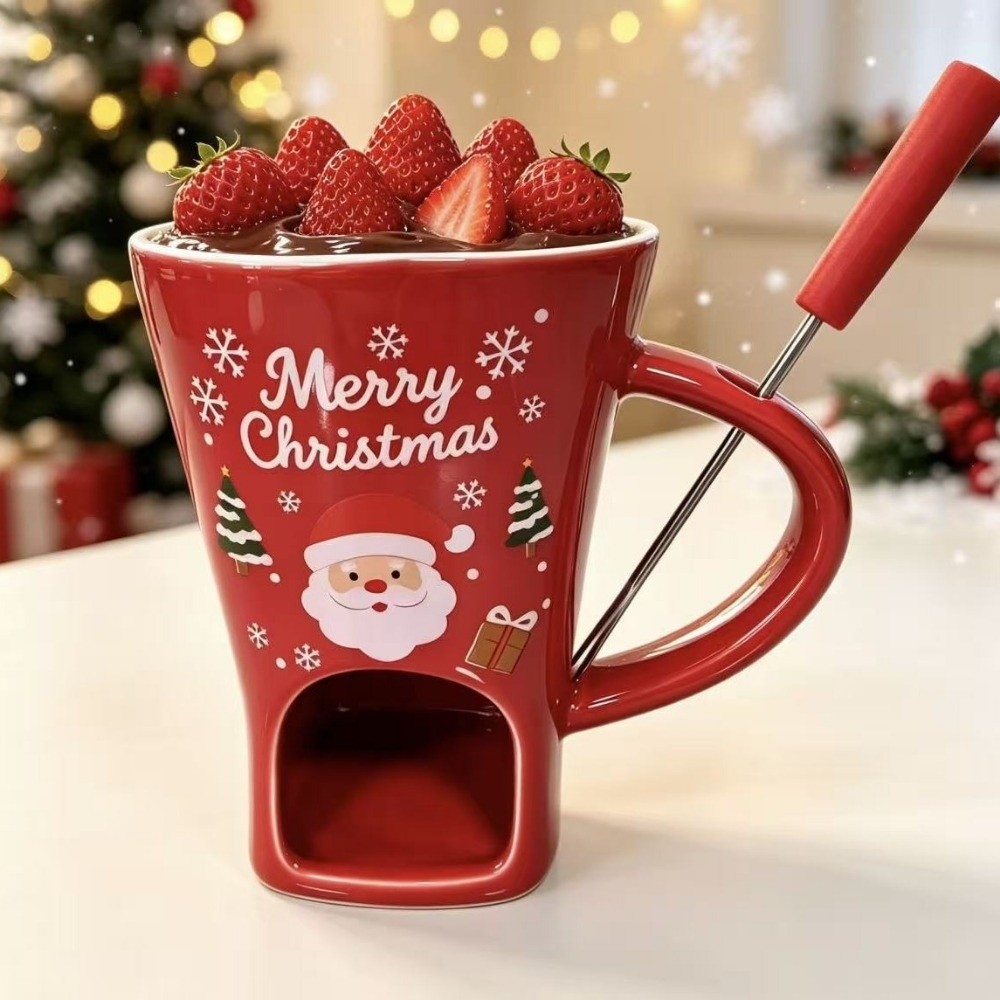 Ceramic Chocolate Melting Cup  - Fondue Pot Ceramic recension och pris