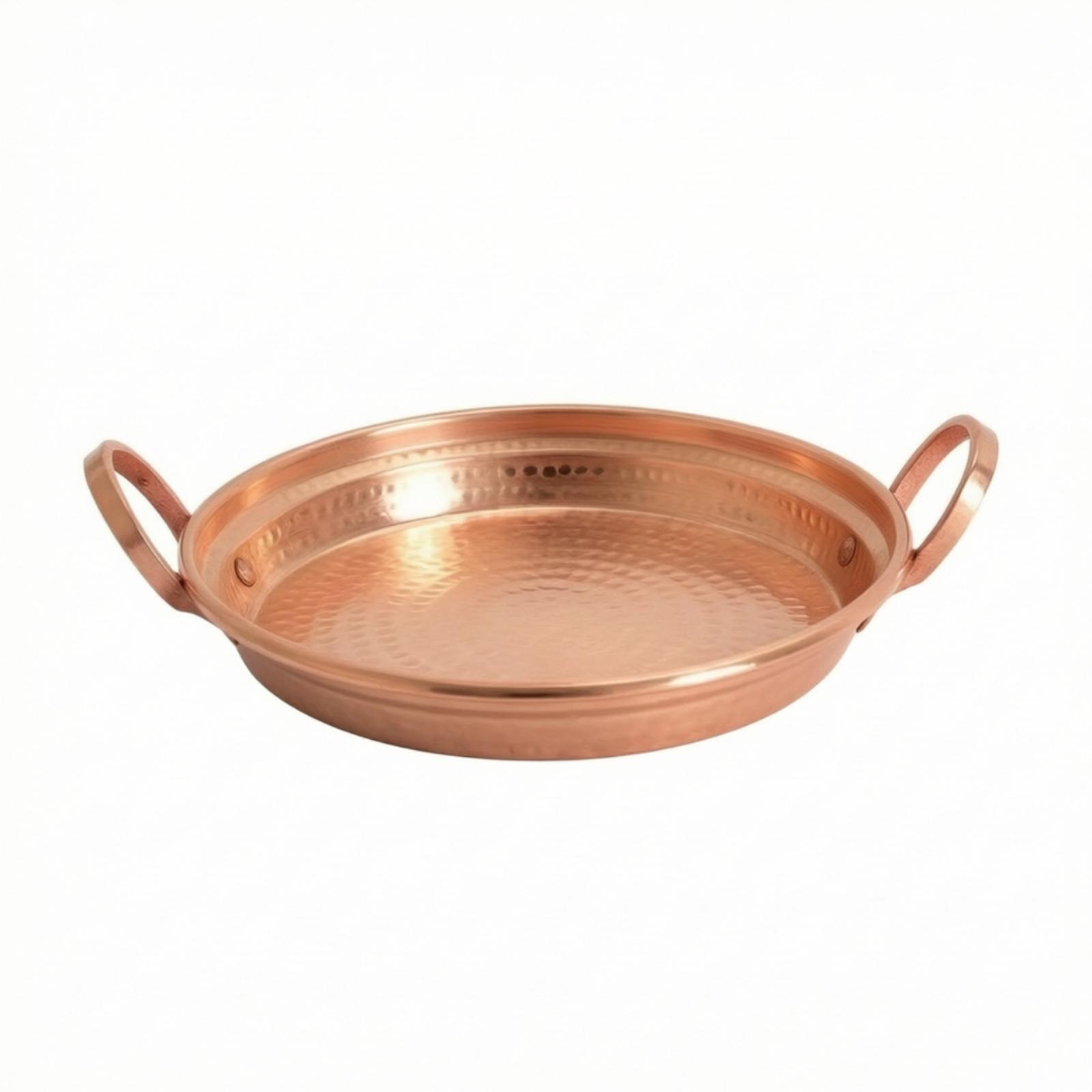 Copper Pan twoHandle Pan with  - Home Cooking Host recension och pris