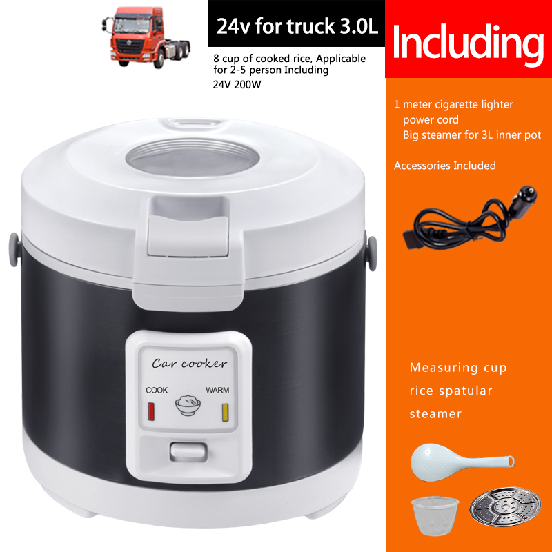 24V Rice Cooker  Truck Soup St - Home Cooking Heater recension och pris