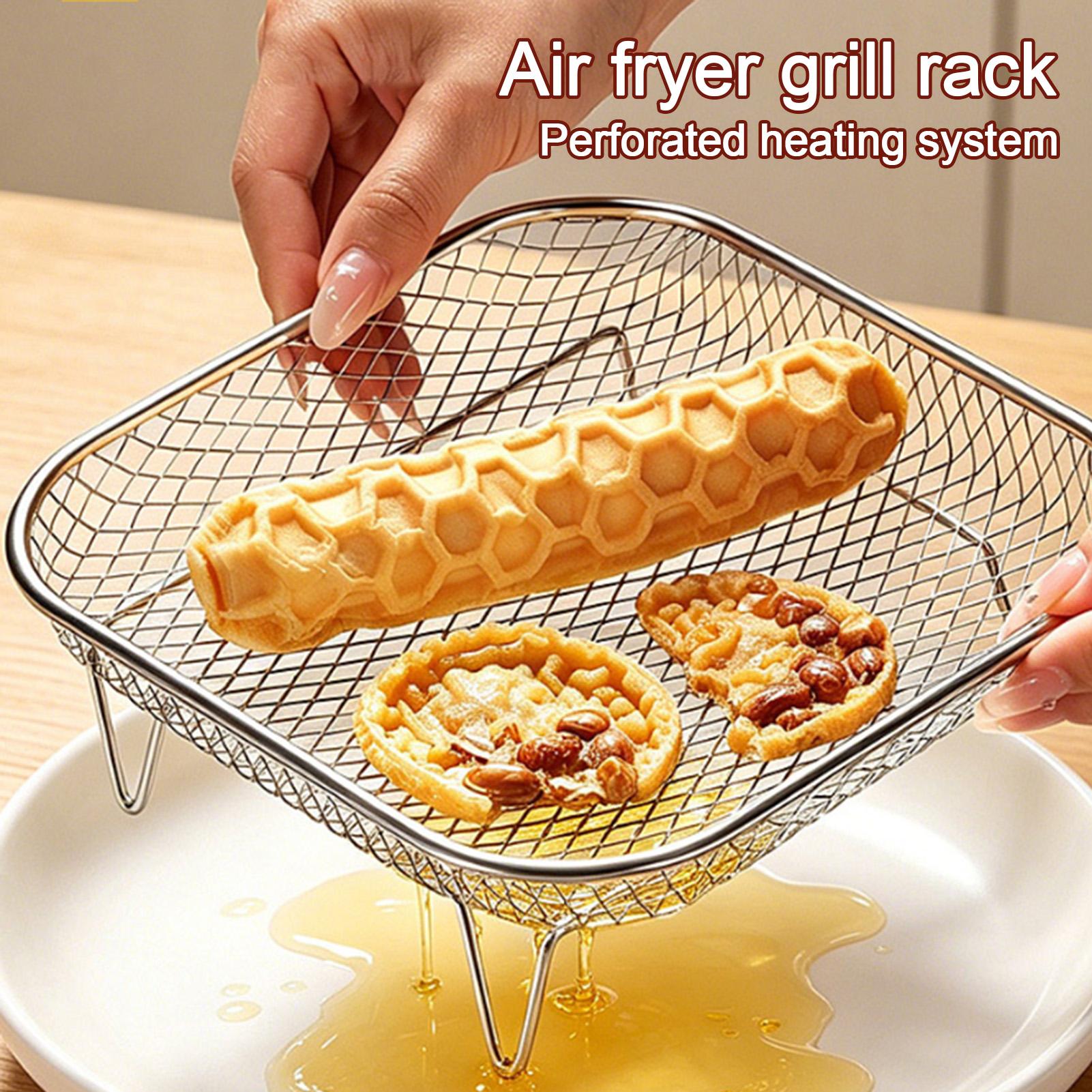 Air Fryer Rack Square Food Gra - Home Cooking Shows recension och pris