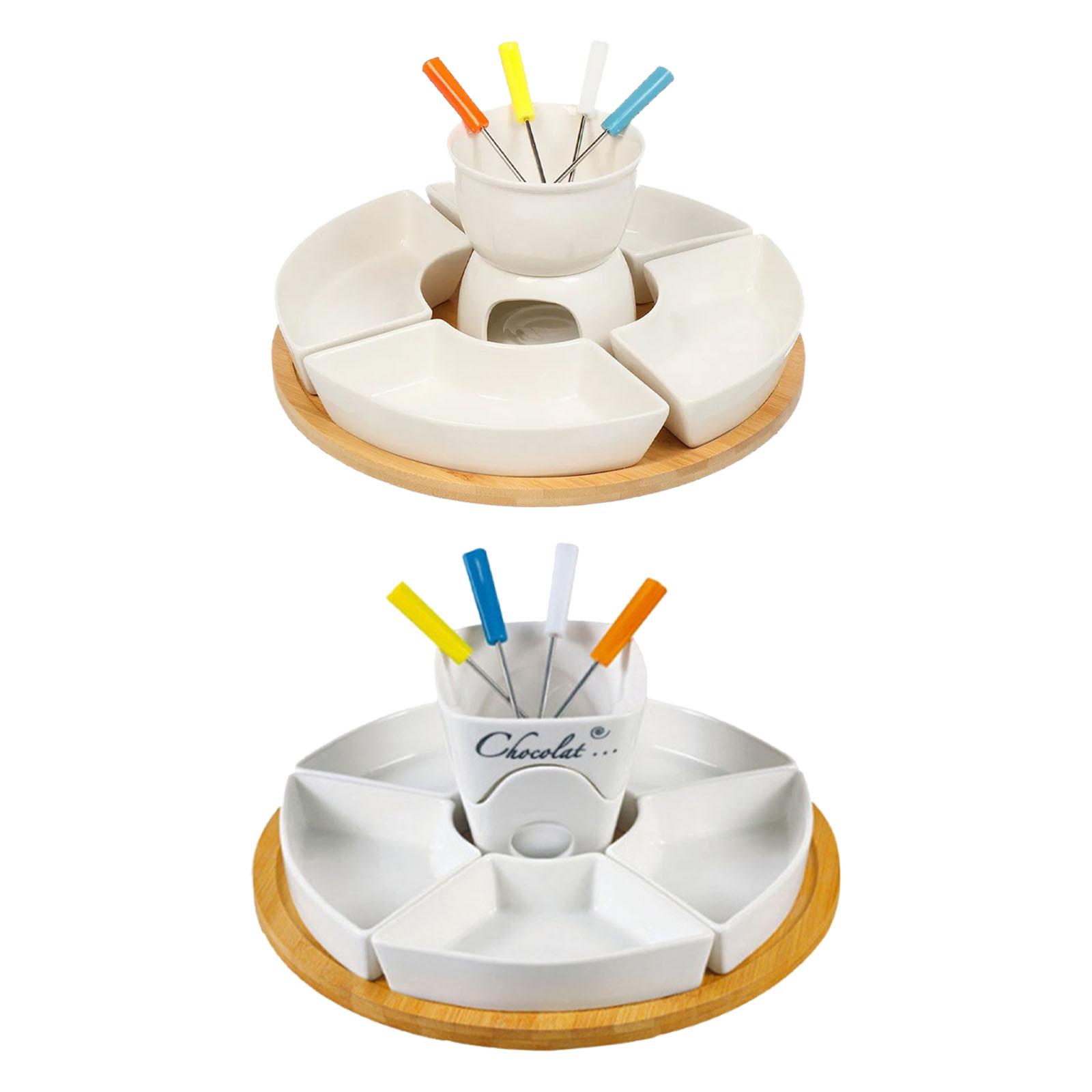 Fondue Pot Melting Pot Set, Bu - Fondue Pot Ceramic recension och pris
