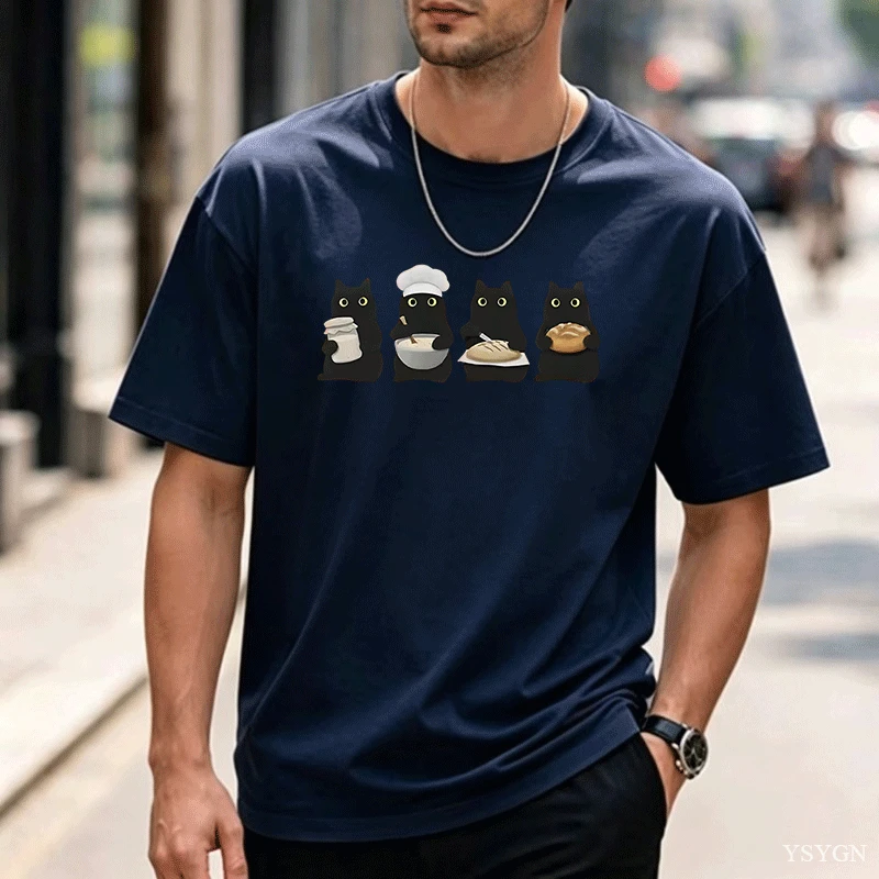 Black Cats Sourdough T Shirt F - Home Cooking For Cats recension och pris