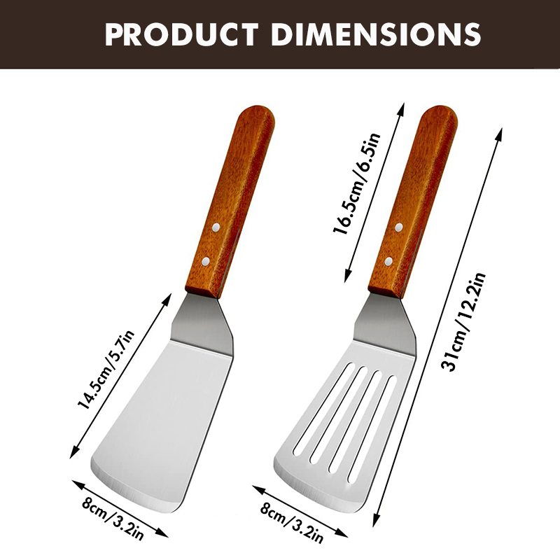 Metal Spatulas for Cast Iron S - Dosa Pan Iron recension och pris