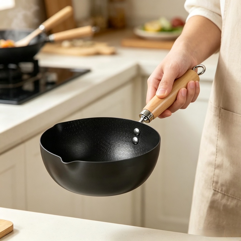 Uncoated Flat Bottom Wok Small - Dosa Pan Iron recension och pris