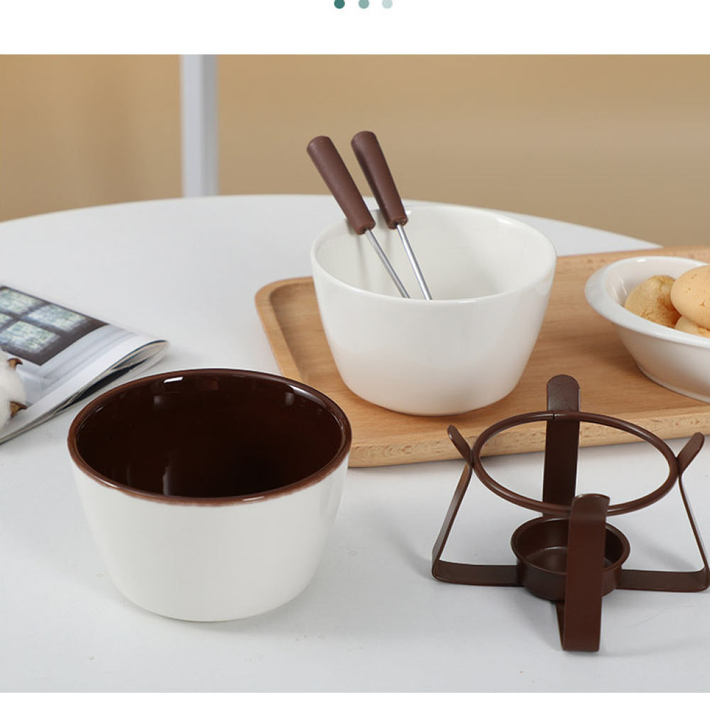 Nordic Ceramic Melting Pot For - Fondue Pot Ceramic recension och pris
