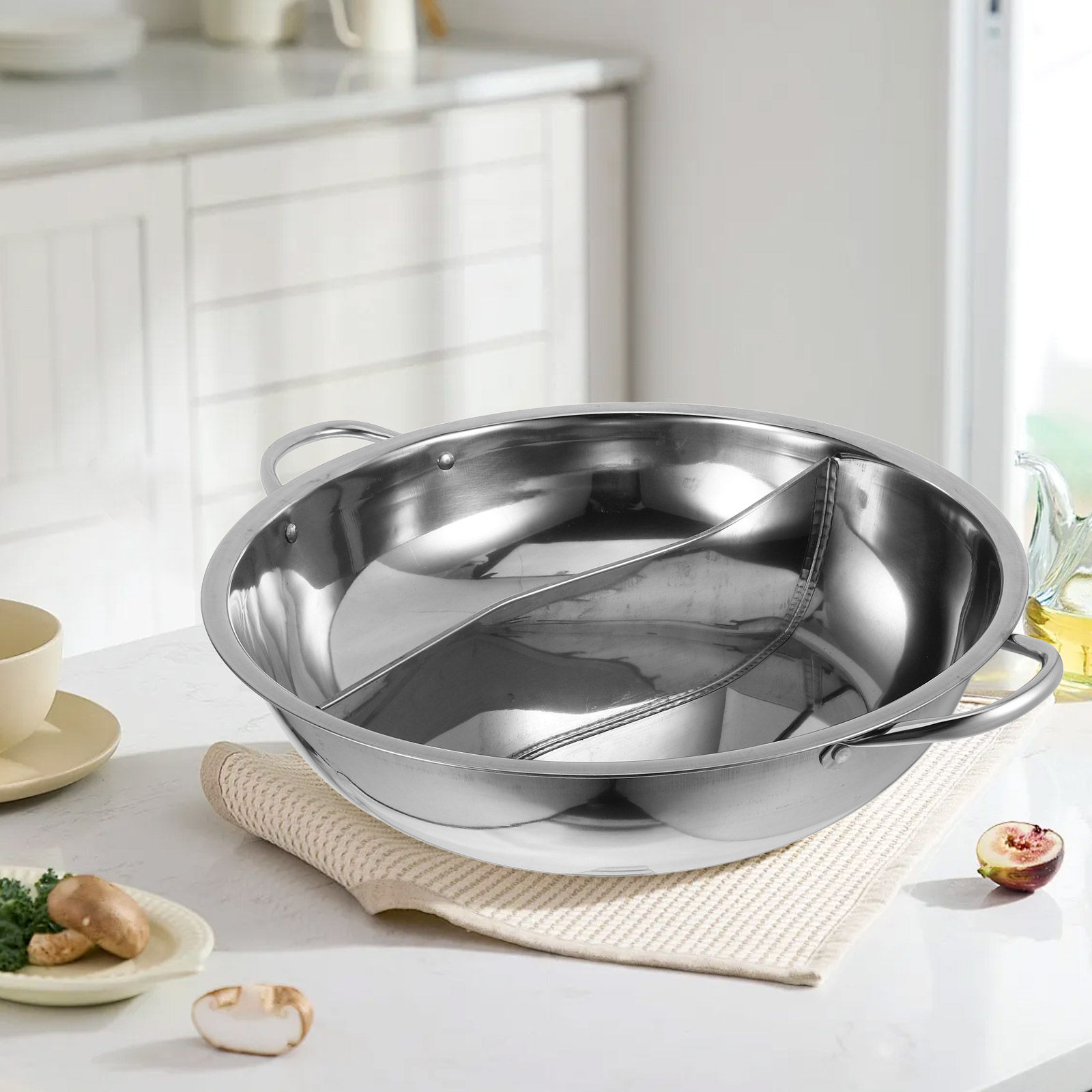 Thickened Stainless Steel Hot  - Home Cooking Host recension och pris