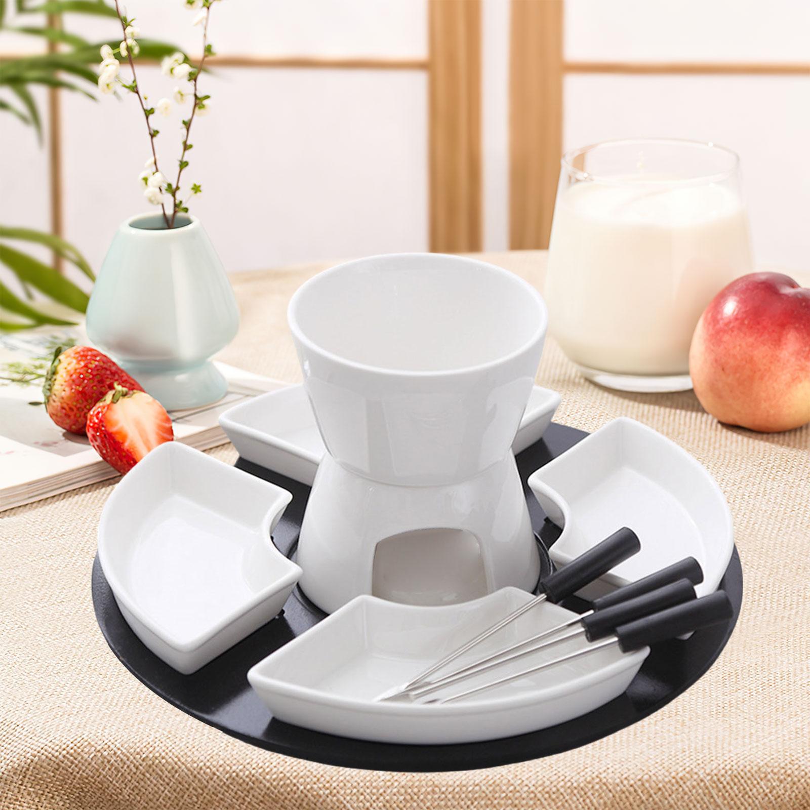 Porcelain Butter Holder Cerami - Fondue Pot Ceramic recension och pris