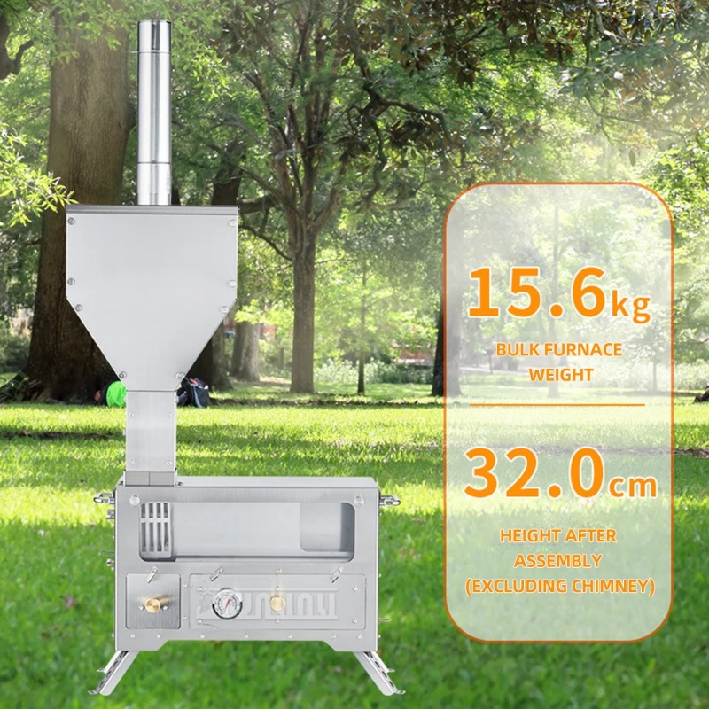 Portable Outdoor Fire Wood Hea - Home Cooking Heater recension och pris